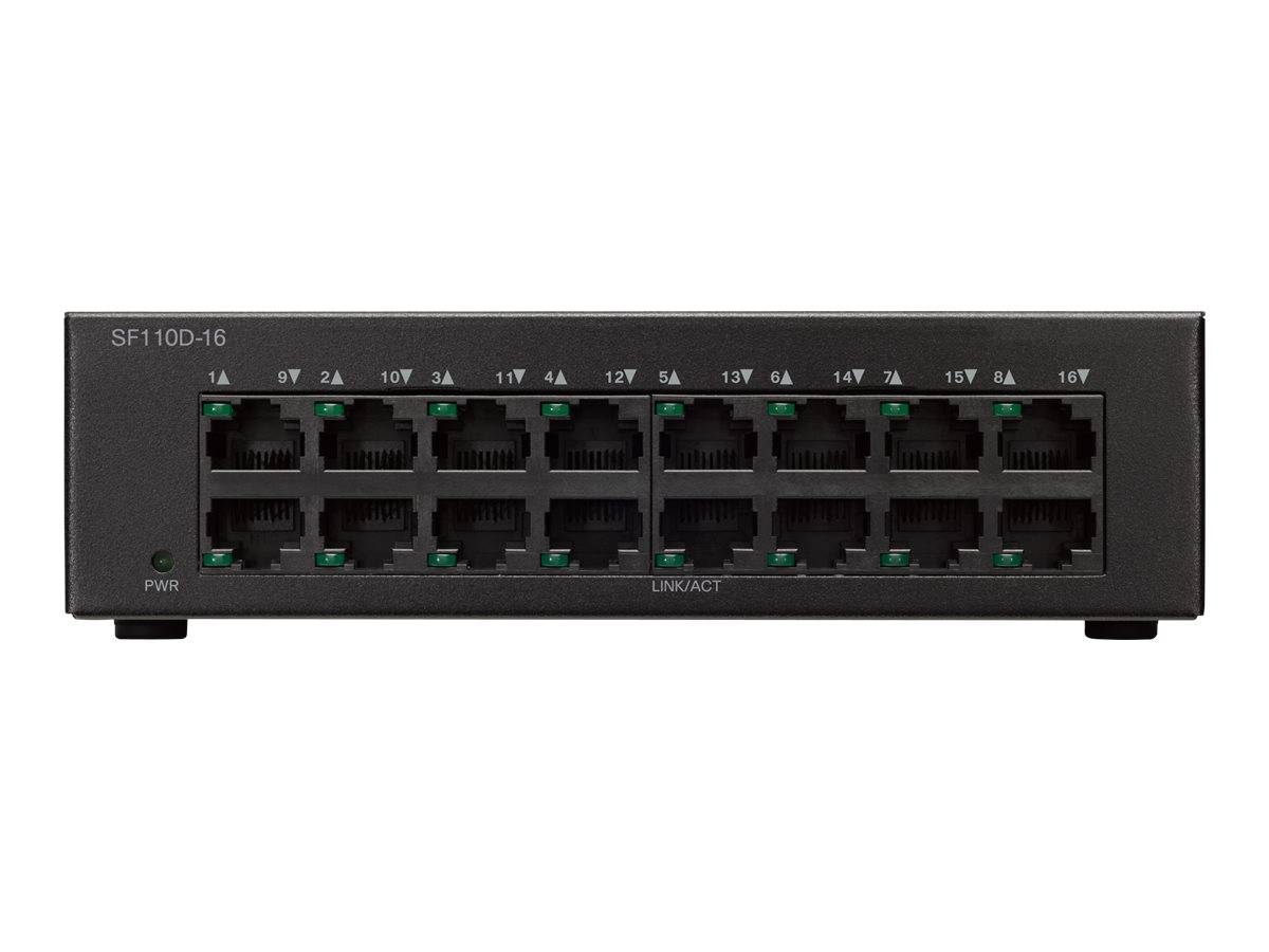 Cisco Small Business SF110D-16 - Switch - unmanaged