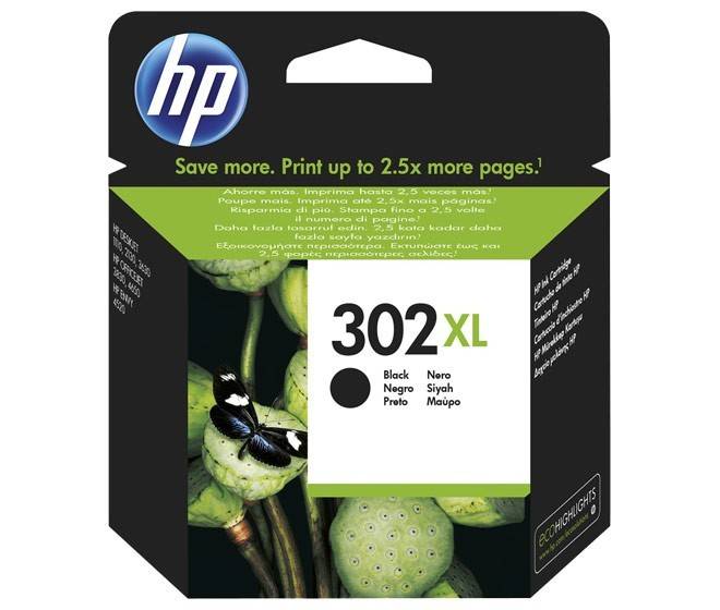 HP 302XL - 8.5 ml - Hohe Ergiebigkeit - Schwarz