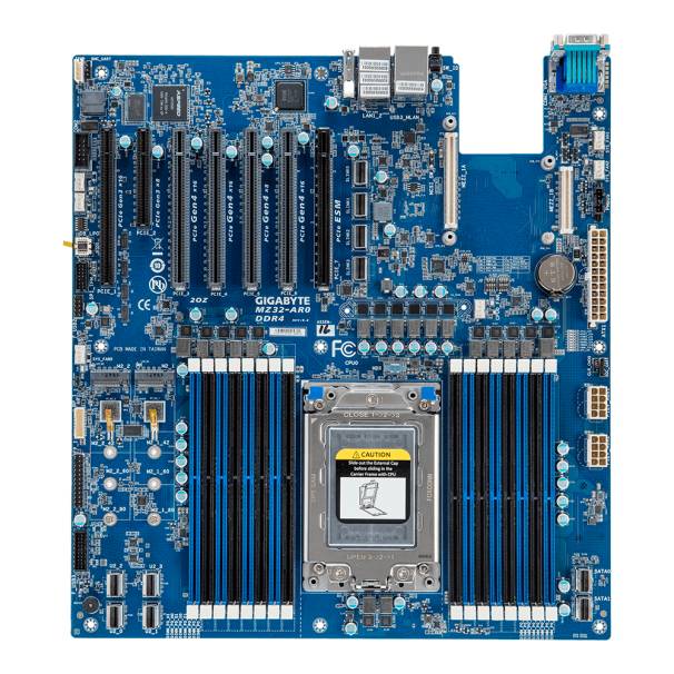 Gigabyte MZ32-AR0 - 1.0 - Motherboard - Erweitertes ATX