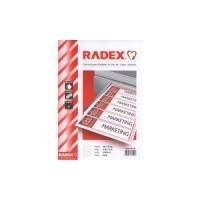 Kores Ordnerrücken-Etiketten, 190 x 61 mm, weiß breit, kurz (L19061.25)