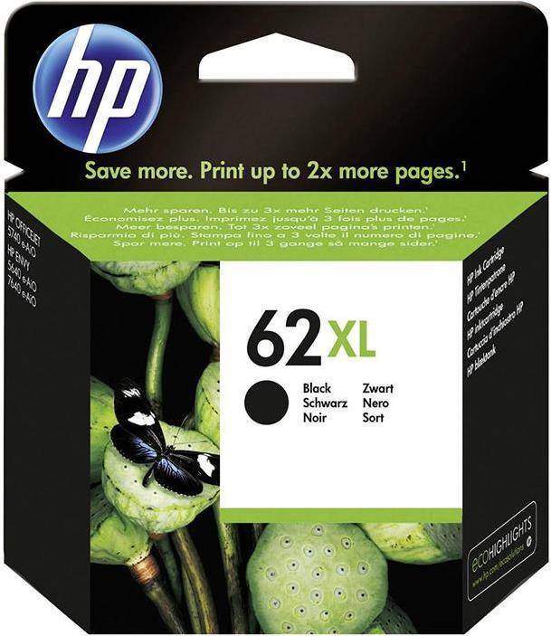 HP 62XL 12 ml Hohe Ergiebigkeit