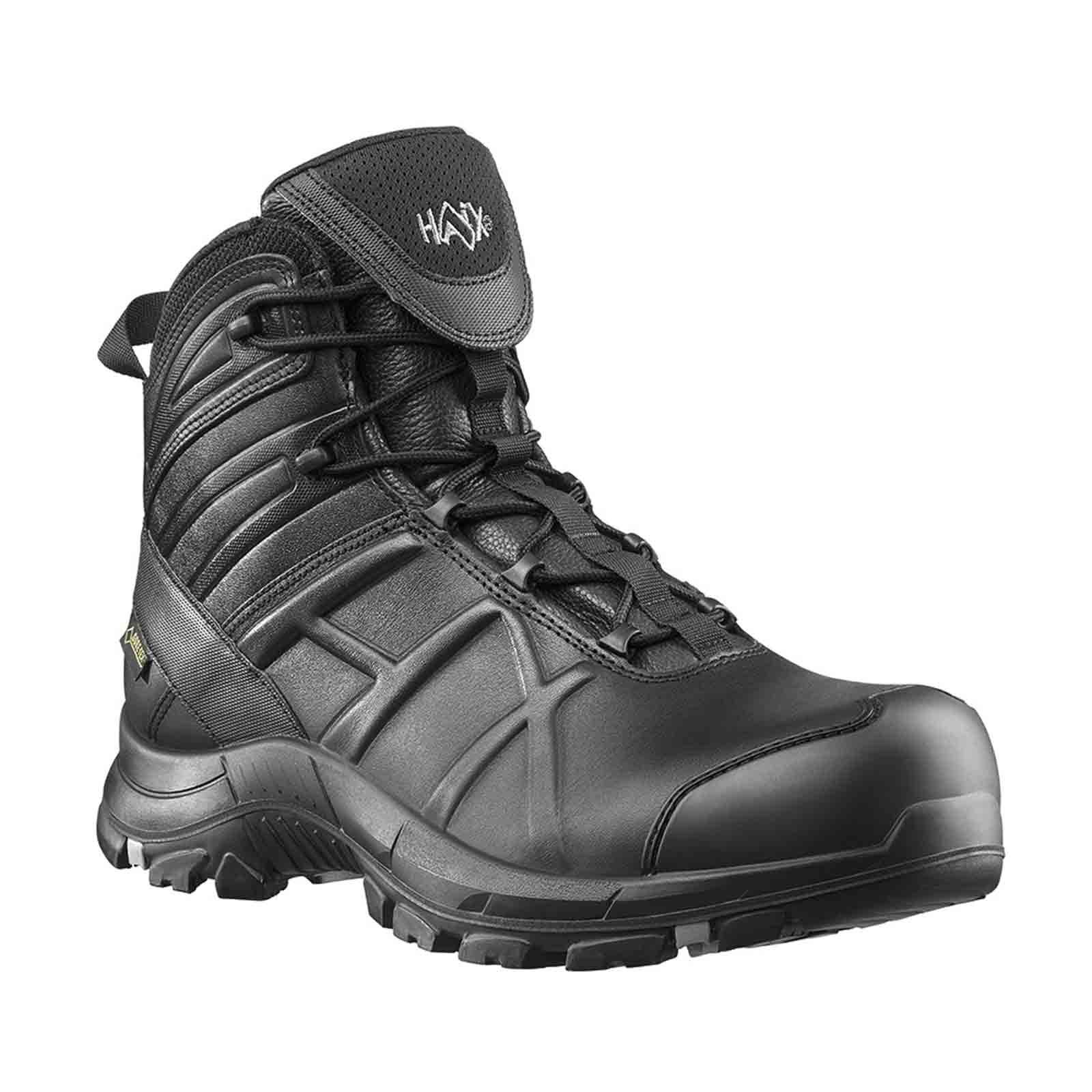 HAIX Sicherheitsschuhe BLACK EAGLE Safety 50 mid S3 schwarz - Größe:EU 45 / UK 10