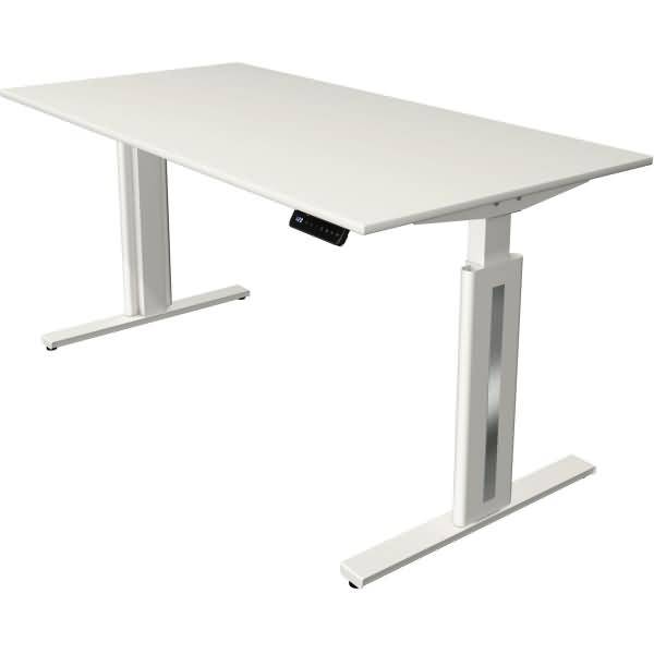 Sitz-/Stehtisch Move 3 fresh BxTxH 160x80x72-120cm weiß/weiß