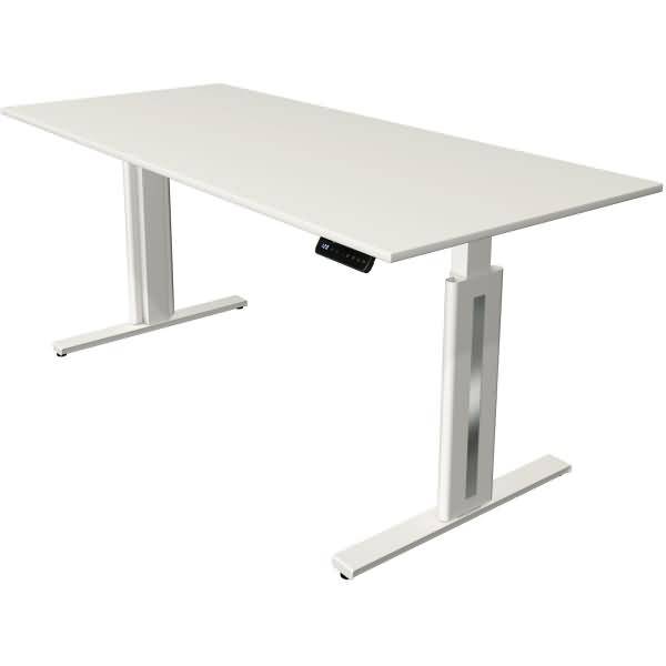 Sitz-/Stehtisch Move 3 fresh BxTxH 180x80x72-120cm weiß/weiß