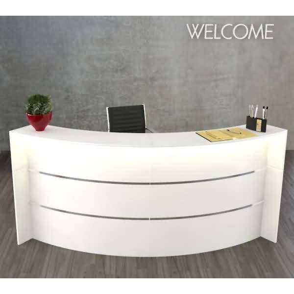 Bogentheke Bari weiß