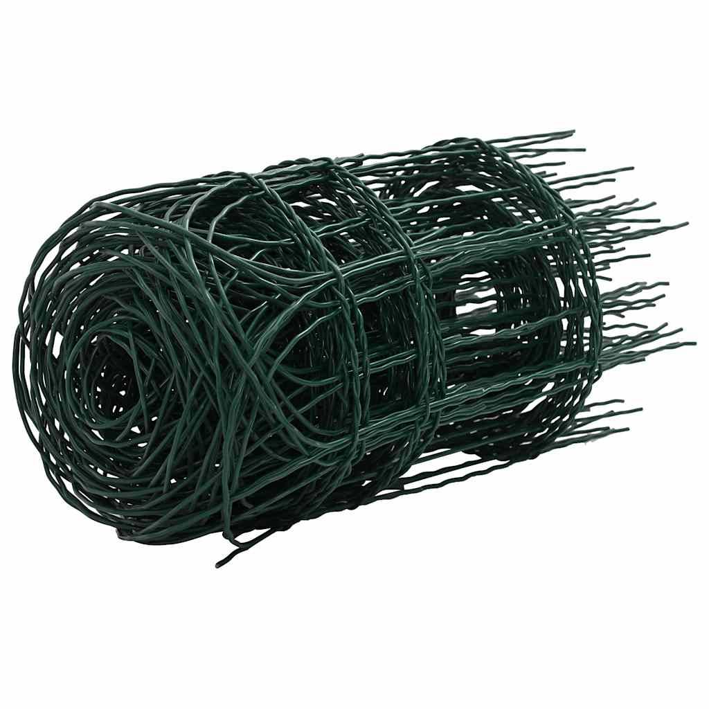 vidaXL Beetzaun Pulverbeschichtetes Eisen 10x0,4 m