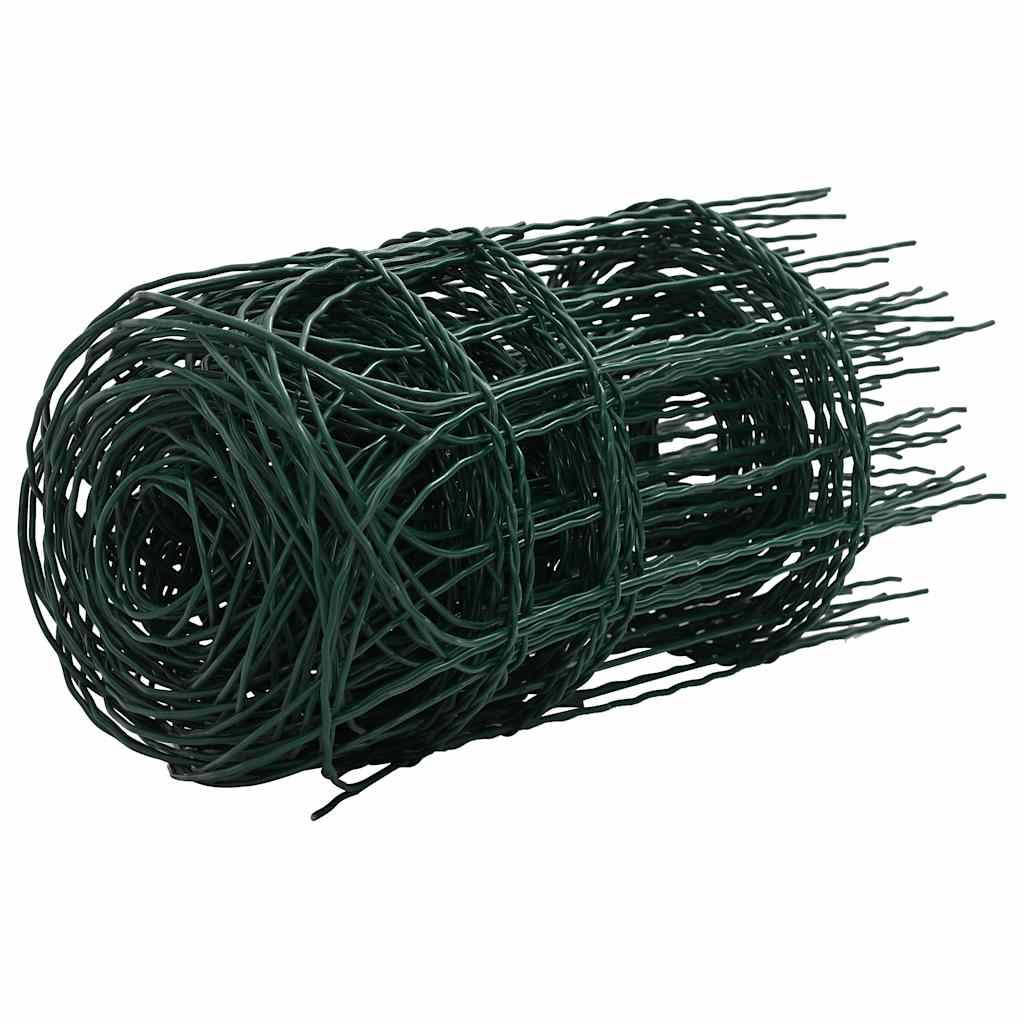 vidaXL Beetzaun Pulverbeschichtetes Eisen 25×0,4 m