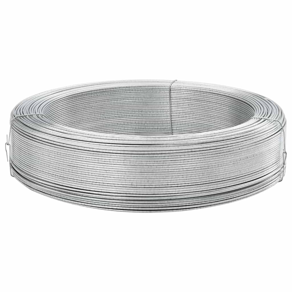 vidaXL Zaun-Bindedraht 250 m 2,5 mm Stahl