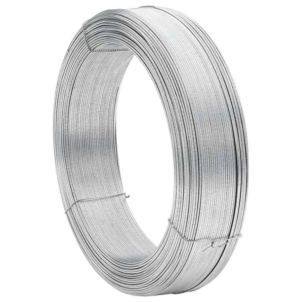 vidaXL Zaun-Bindedraht 250 m 3,8 mm Stahl