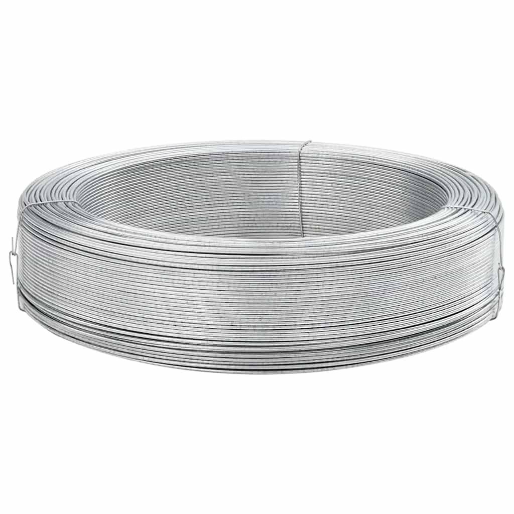 vidaXL Zaun-Bindedraht 250 m 3,8 mm Stahl