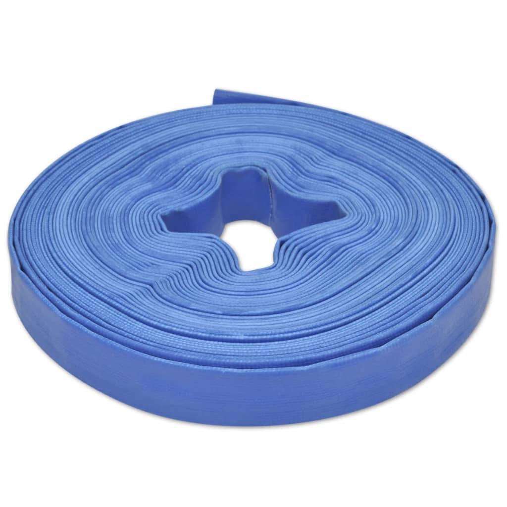 vidaXL Wasser-Flachschlauch 25 m 1 Zoll PVC