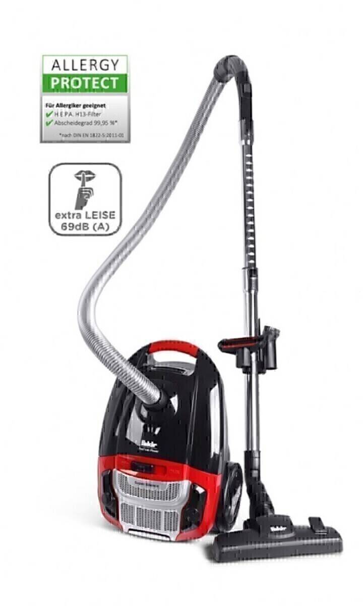 Fakir SDA Bodenstaubsauger Red Vac Power sw/rt