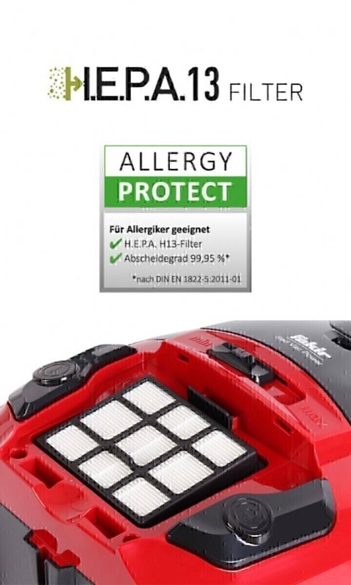 Fakir SDA Bodenstaubsauger Red Vac Power sw/rt