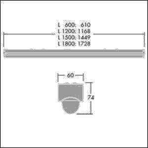 Thorn LED-Anbauleuchte POPPACK #96634321