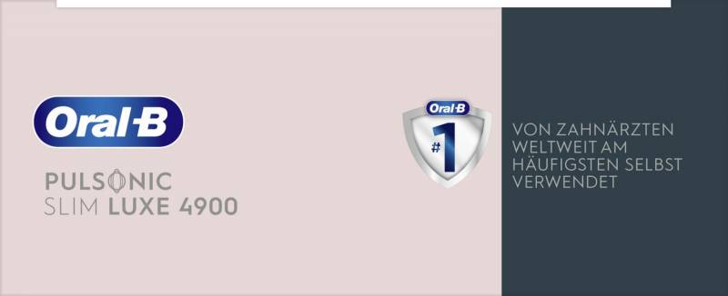 6 Stück Procter&Gamble Braun Oral-B Zahnbürste+2.Zahnb. PulsonicSlimLu4900sw