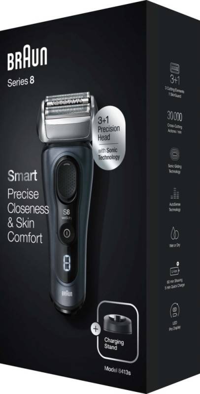 BRAUN Rasierer S8 8413s Wet/Dry gr