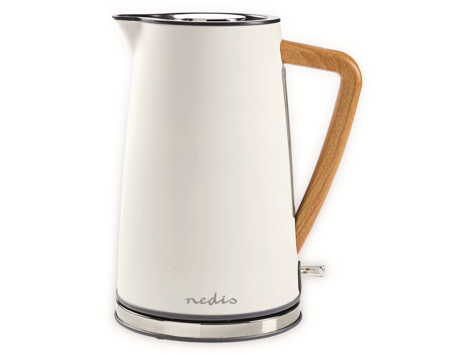 NEDIS Wasserkocher KAWK510EWT, 1,7 l, 2200 W