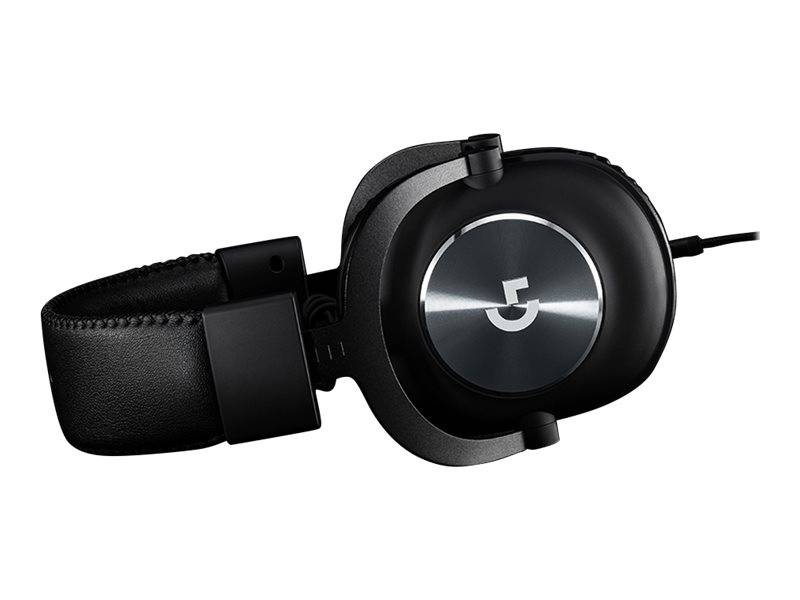 Logitech Gaming G Pro X Over Ear Headset kabelgebunden 7.1 Surround Schwarz Mikrofon-Rauschunterdrückung, Noise Cancellin