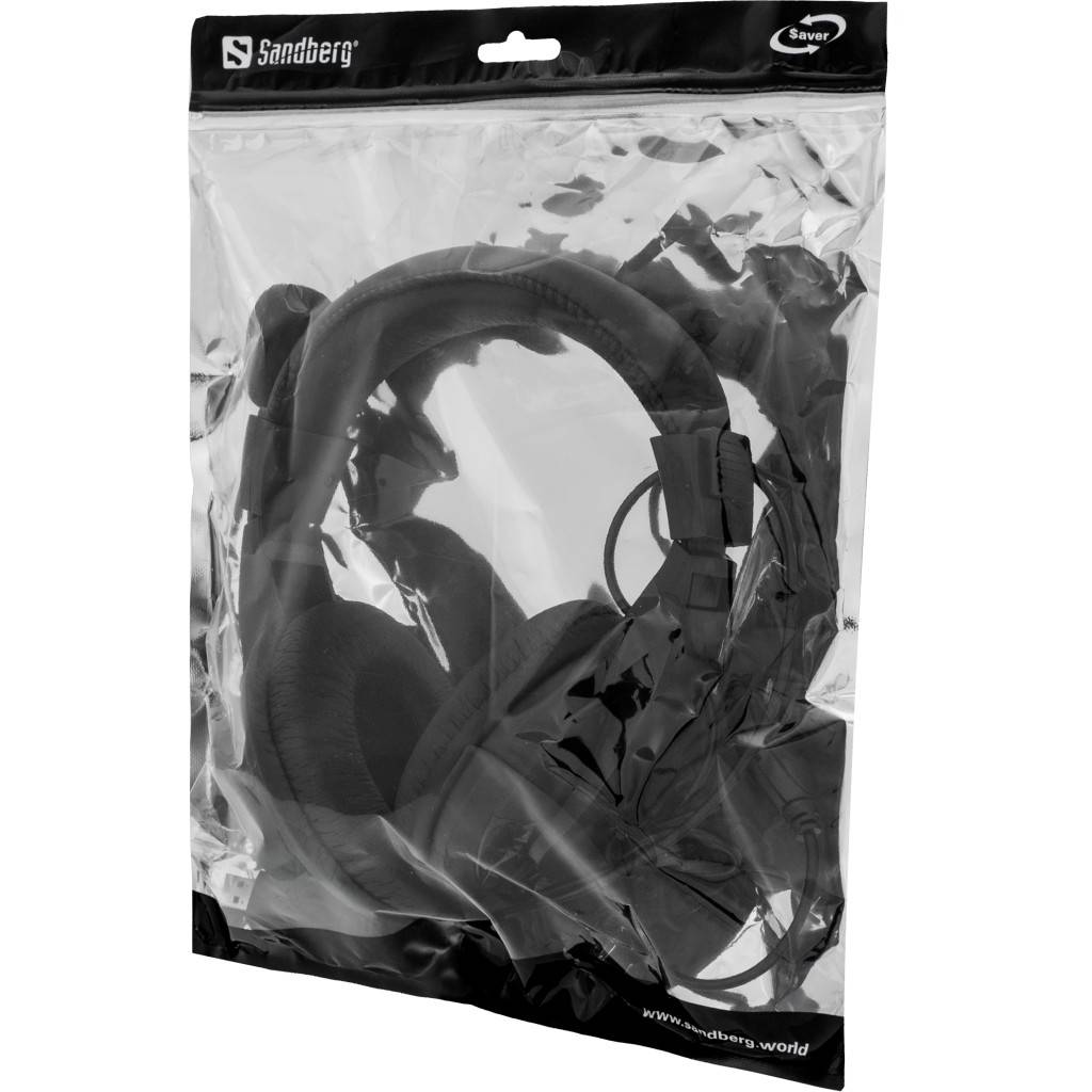 Sandberg Saver - Headset - ohrumschließend - kabelgebunden
