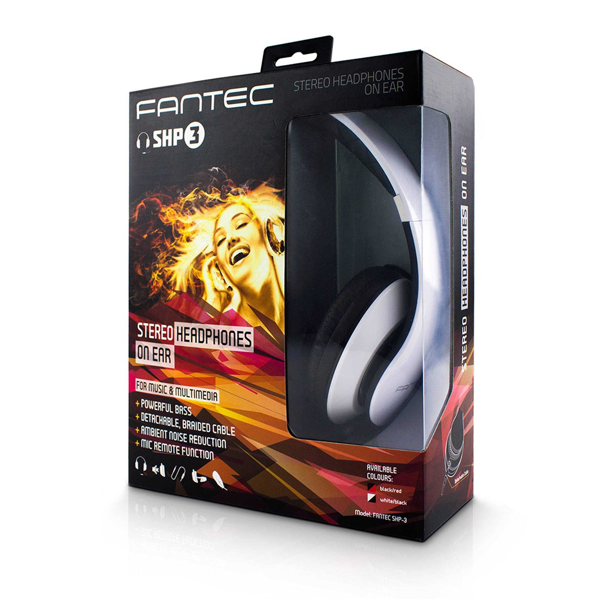 FANTEC SHP-3 - Headset - On-Ear - kabelgebunden