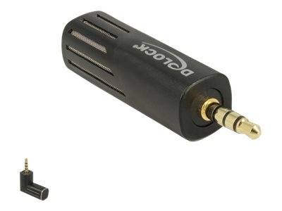 DeLOCK Delock Condenser Microphone Uni-Directional for Smartphone / Tablet 3.5 mm 4 Pin Stereo Jack 90° Angleable