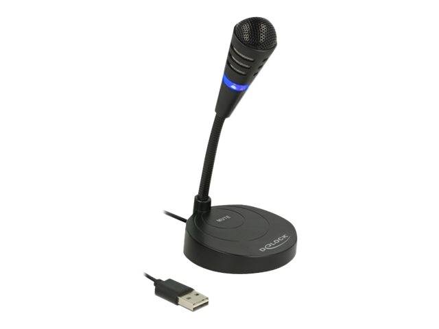 DeLOCK - Mikrofon - USB - Schwarz