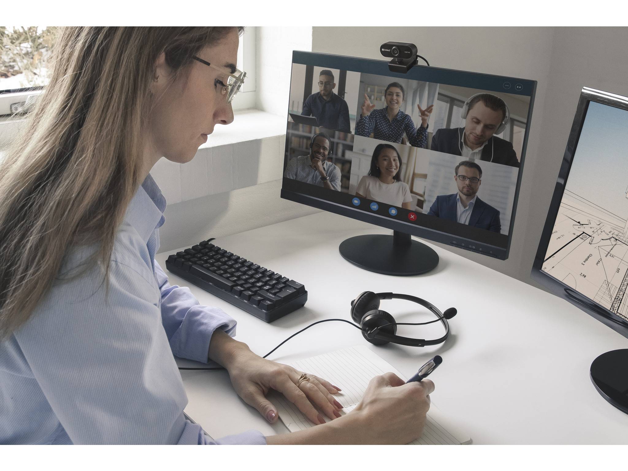 Sandberg Office Saver - Headset - On-Ear - kabelgebunden
