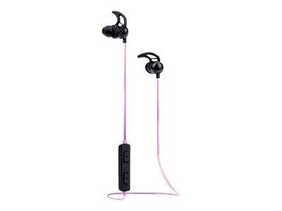 Manhattan Bluetooth In-Ear Headset (Clearance Pricing), Multi Coloured Cable Light, Omnidirectional Mic, Integrated Cont