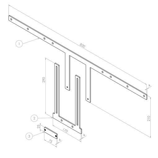 HAGOR - MeetUp Display-Adapter 55- 75""