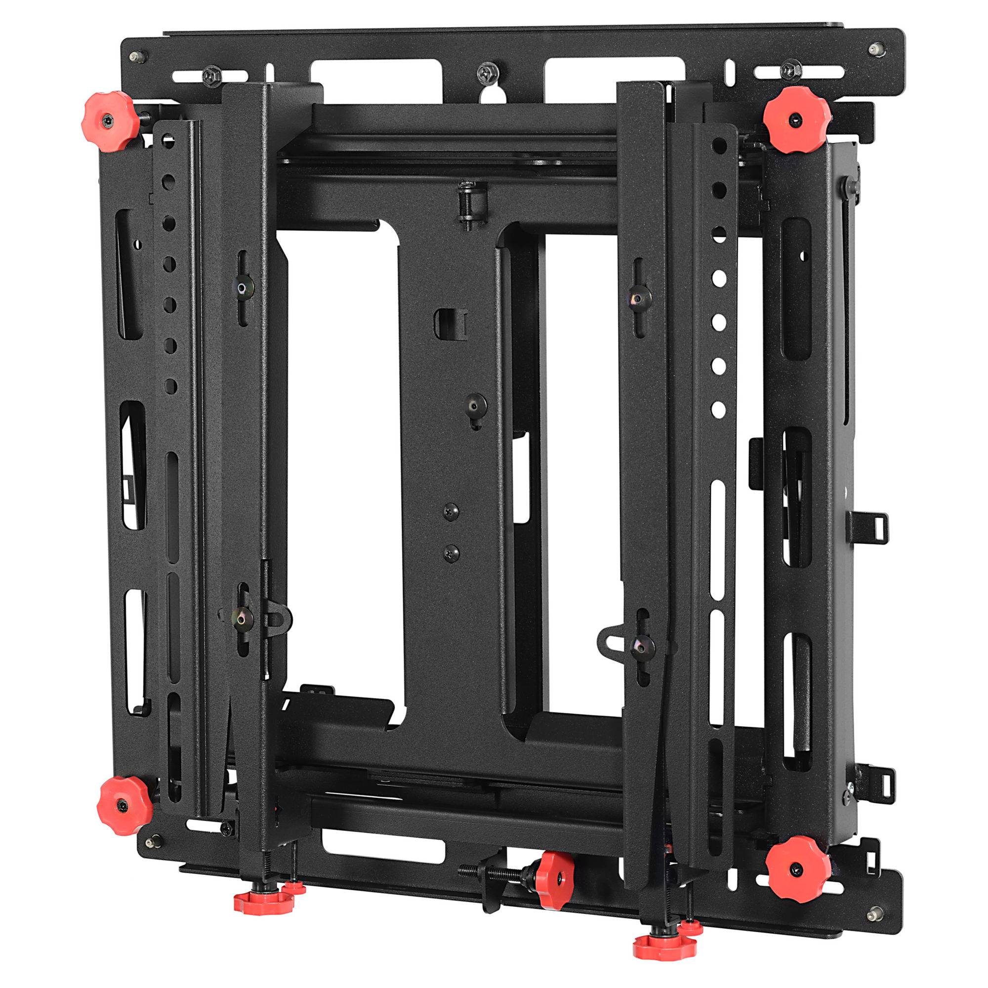 Peerless SmartMount Supreme Full Service Video Wall Mount with Quick Release - Klammer - für Videoleinwand - Schwarz - B