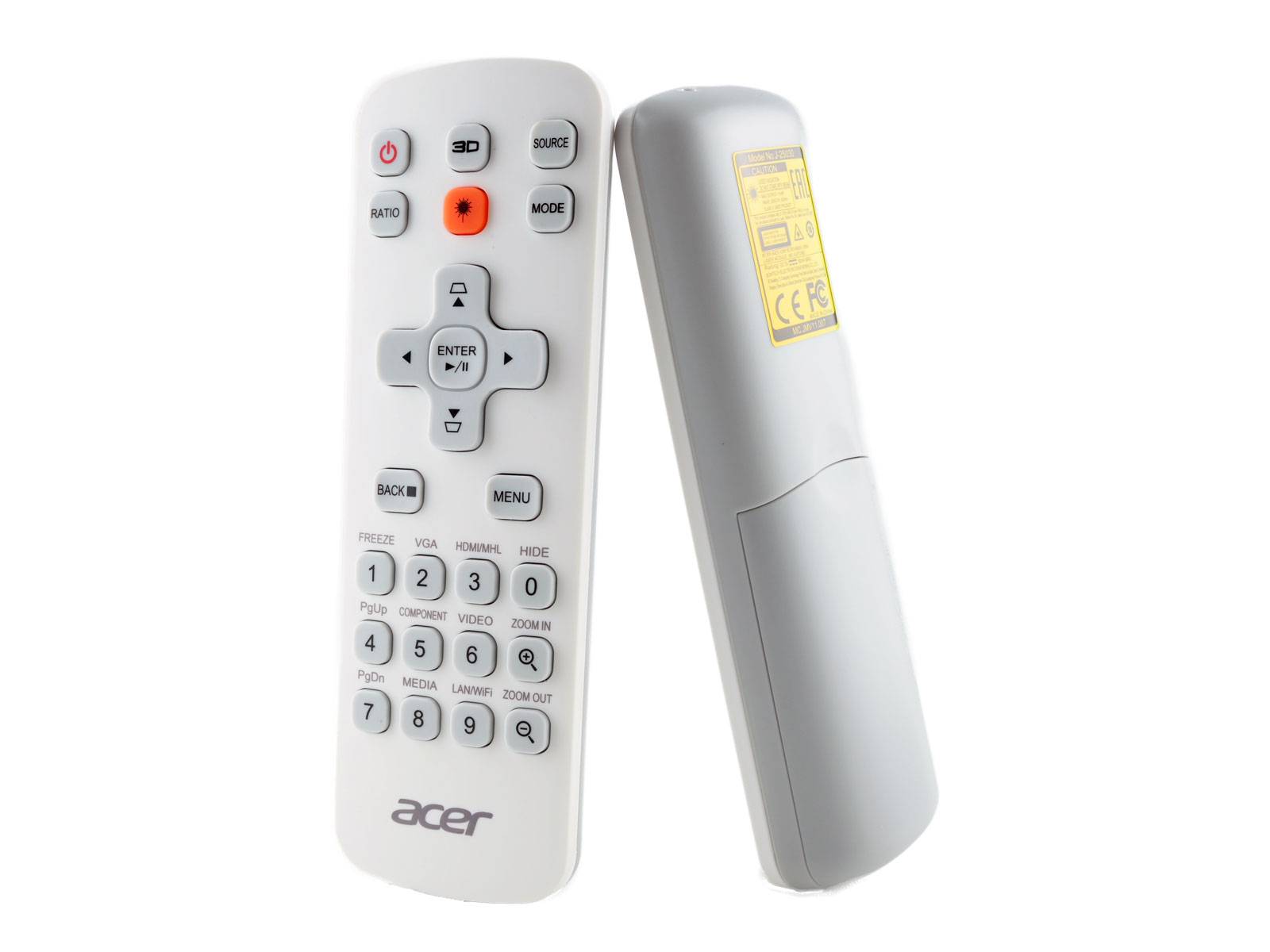 Original ACER MC.JMV11.00G (Remote J1) - Acer Universal Fernbedienung mit Laserpointer