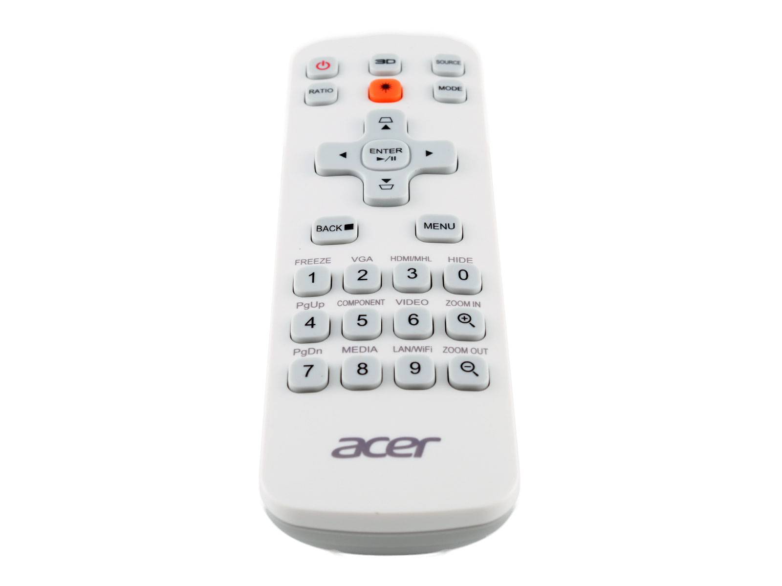 Original ACER MC.JMV11.00G (Remote J1) - Acer Universal Fernbedienung mit Laserpointer