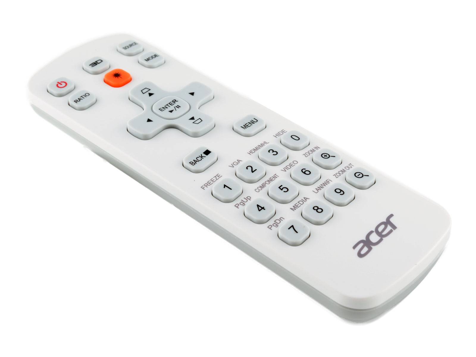 Original ACER MC.JMV11.00G (Remote J1) - Acer Universal Fernbedienung mit Laserpointer