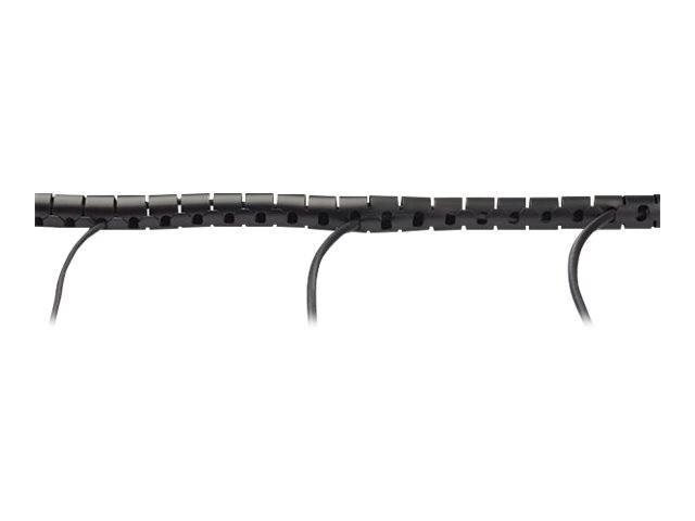 StarTech.com CMSCOILED2 Kabelbündelschlauch (2,5 m, 25mm / 1 Zoll Durchmesser, erweiterbarer Spiralkabel-Organizer)