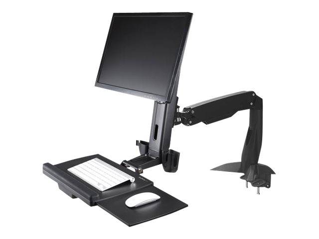 StarTech.com Monitor Tischhalterung - Monitorarm für bis zu 24 Monitore - VESA Halterung - Höhenverstellbar - Befestigun