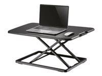 NewStar Sit-Stand-Workstation - Schwarz - 8 kg - Stahl - China - 670 mm - 470 mm