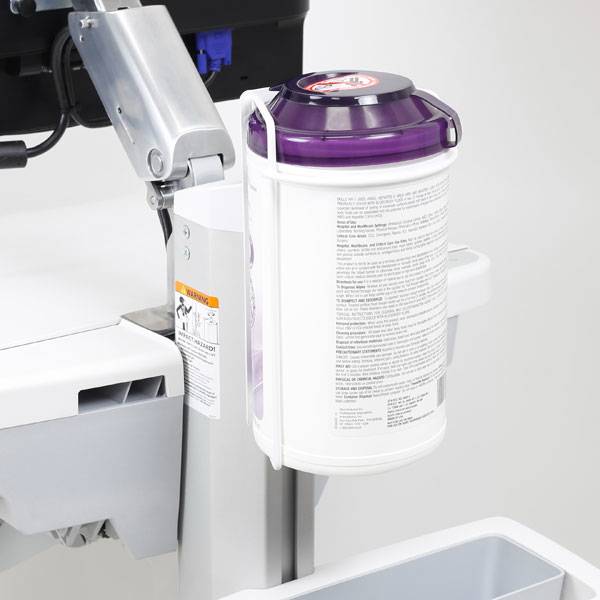 Ergotron - Halter für Wischtücher für Wagen - weiß