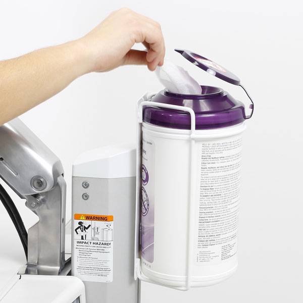 Ergotron - Halter für Wischtücher für Wagen - weiß