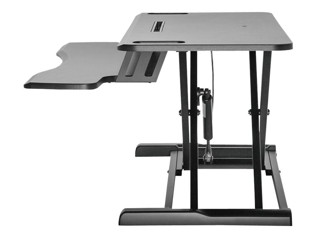 Neomounts Schreibtischaufsatz Sitz-Steh-Workstation schwarz