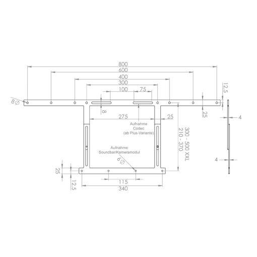 HAGOR - Room-Kit Adapter 55-75""