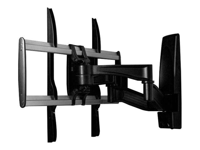 StarTech.com Full-Motion TV-Wandhalterung (für 32 bis 75 Zoll Fernseher, Stahl & Aluminium, Premium, Flachbild-TV-Halter