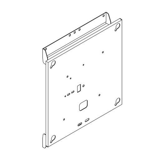 Hagor Drehbare Wandhalterung für SAMSUNG WM55H/R/B (Flip) - drehbar -90° - neigbar 0°/2,5°/5° - Wandabstand 67mm - max.