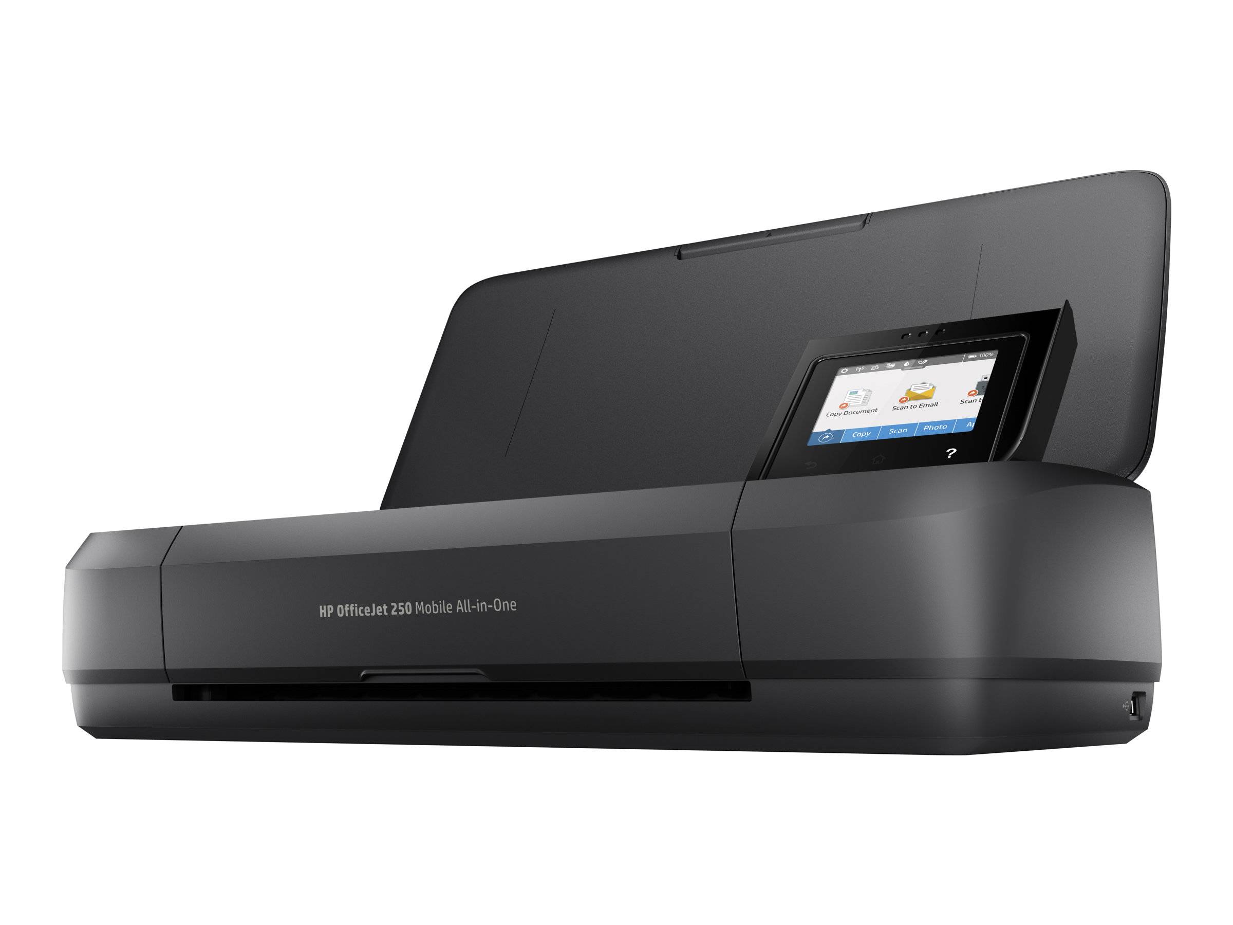 HP OfficeJet 250 All-in-One Multifunktionsdrucker Tintenstrahl Farbe A4 Drucker, Scanner, Kopierer Akku-Betrieb, WLAN, ADF