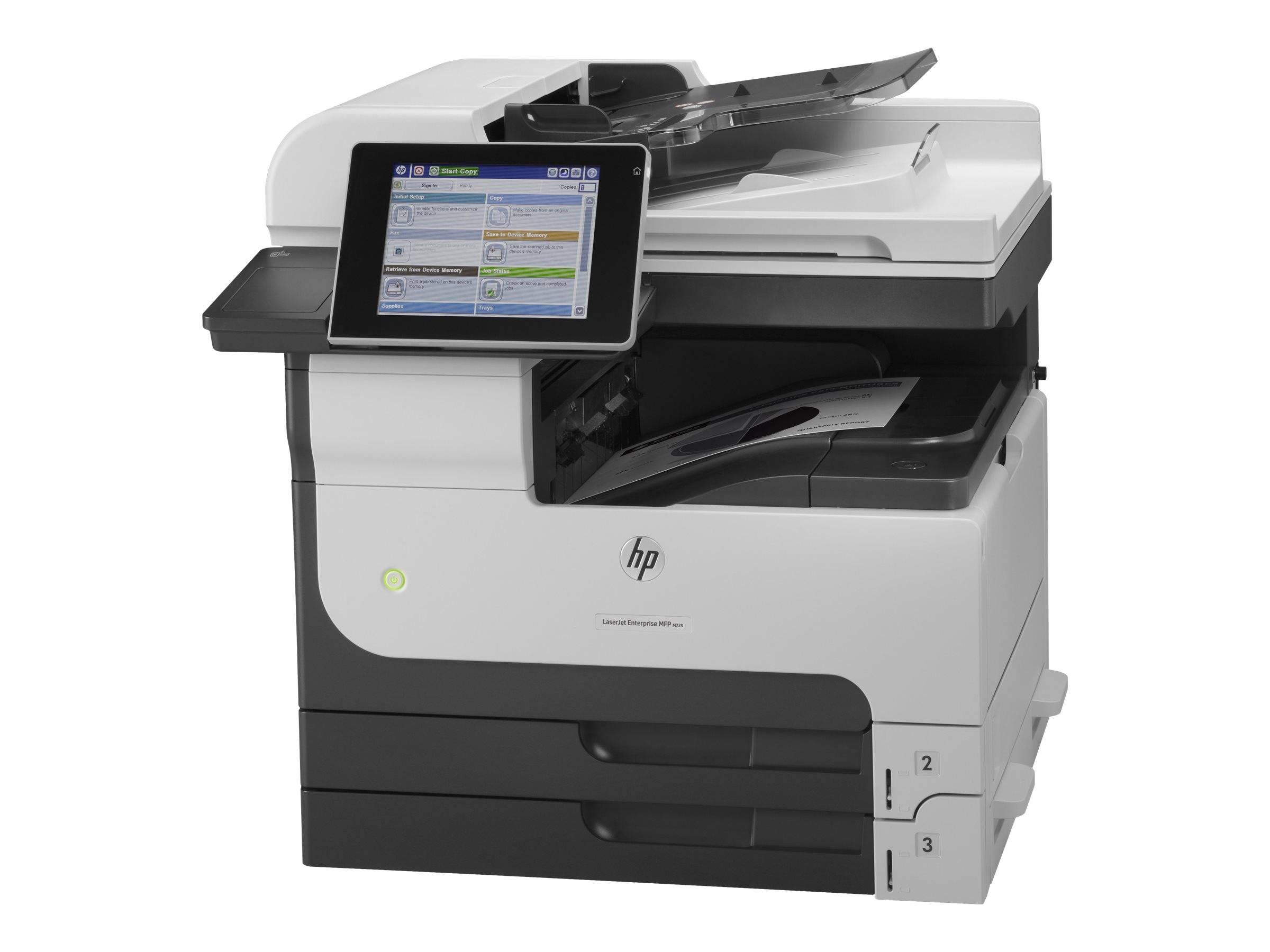 HP LaserJet Enterprise MFP M725dn - Multifunktionsdrucker - s/w - Laser - A3 (297 x 420 mm)