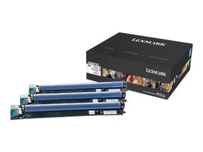 Lexmark - Cyan - Fotoleiter-Kit LCCP (Packung mit 3)