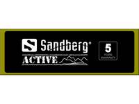 Sandberg Header for Alu Slatwall Active, Schwarz, Grün, Weiß