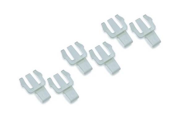 RealWear 171024, Protective helmet clip, Weiß, MSA V-Gard FullBrim