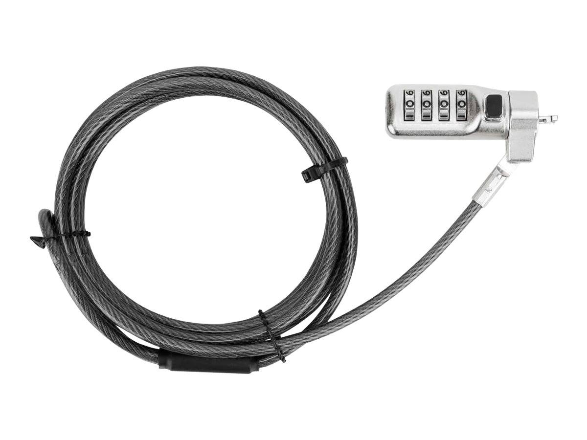 Targus Defcon Compact Combo Cable Lock - Sicherheitskabelschloss