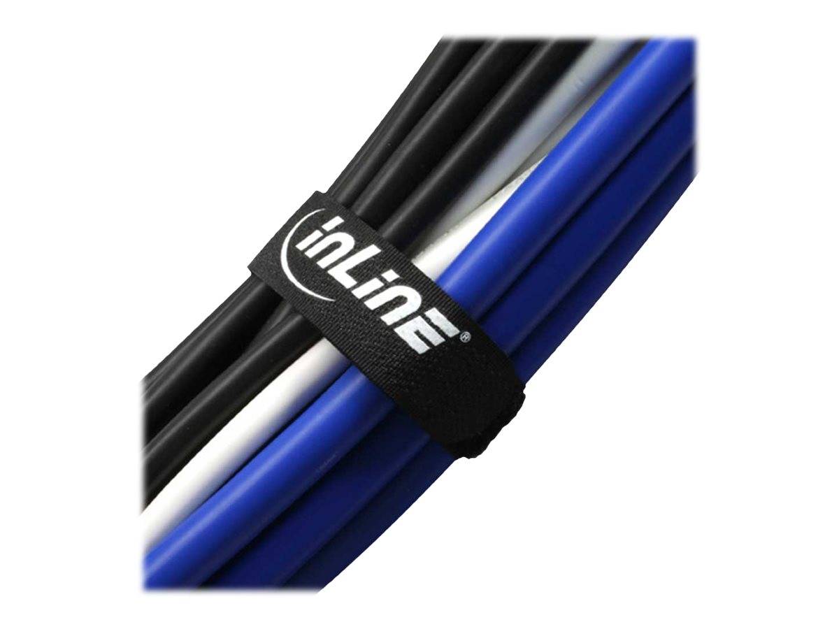 InLine - Kabelbinder - 30 cm - Schwarz (Packung