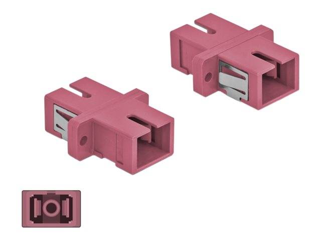 DeLOCK - Netzwerkkoppler - SC multi-mode (W)
